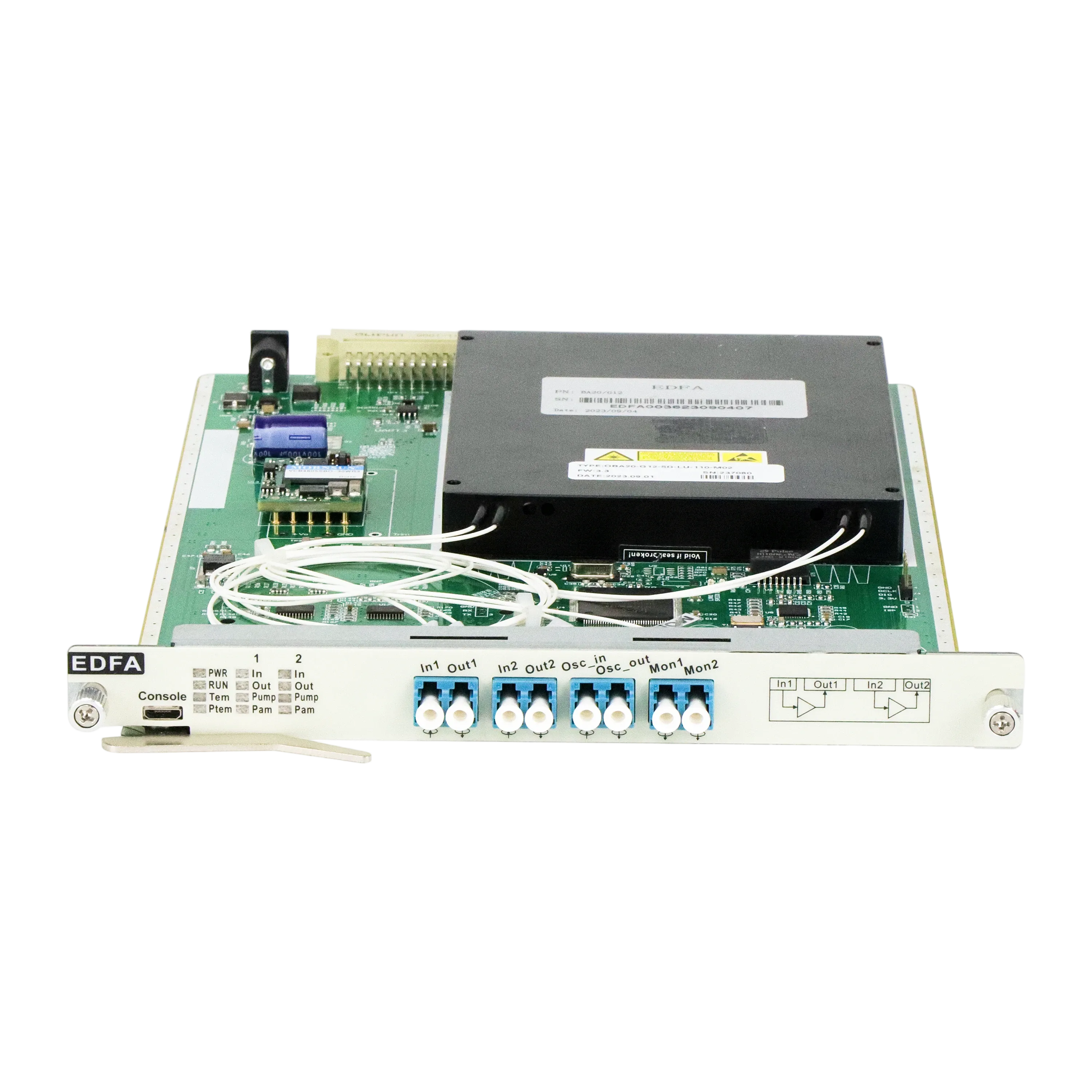 EDFA: Erbium-Doped Fiber Amplification Card